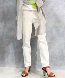 Q | Qgirlホワイトデニム(デニムパンツ)