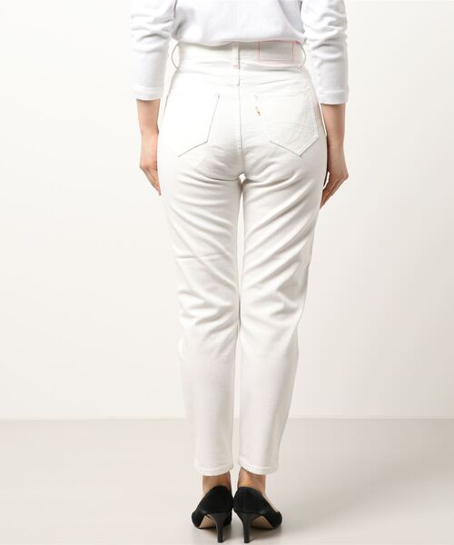 Q（キュー）の「Qgirlホワイトデニム（デニムパンツ・レディース・ホワイト・LARGE/MEDIUM/X-SMALL/SMALL）」の10枚目の写真