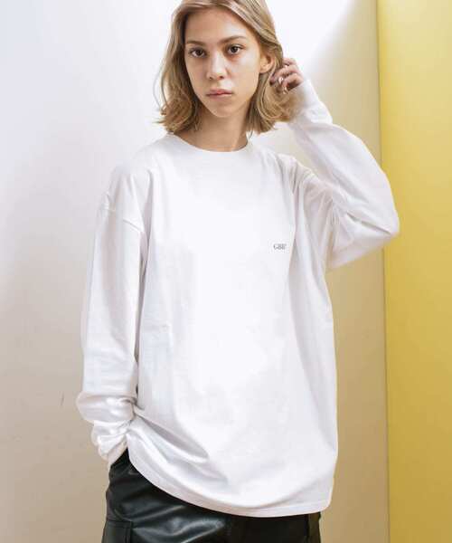 URBAN RESEARCH（アーバンリサーチ）の「GOODBETTERBEST　DIAMOND LONG SLEEVE-T-SHIRTS（Tシャツ/カットソー・メンズ・オフホワイト/ブラウン/ブルー・2/1）」の5枚目の写真