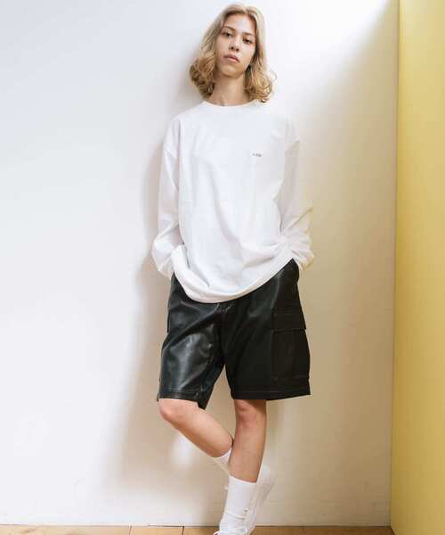 URBAN RESEARCH（アーバンリサーチ）の「GOODBETTERBEST　DIAMOND LONG SLEEVE-T-SHIRTS（Tシャツ/カットソー・メンズ・オフホワイト/ブラウン/ブルー・2/1）」の6枚目の写真