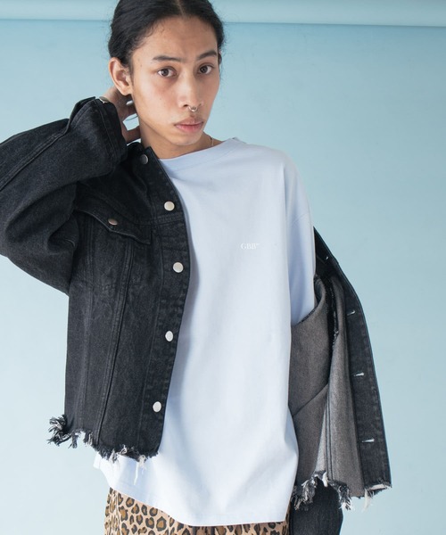 URBAN RESEARCH（アーバンリサーチ）の「GOODBETTERBEST　DIAMOND LONG SLEEVE-T-SHIRTS（Tシャツ/カットソー・メンズ・オフホワイト/ブラウン/ブルー・2/1）」の9枚目の写真