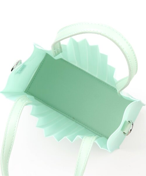 frames RAY CASSIN（フレームスレイカズン）の「シアービニール2WAYミニトート（トートバッグ・レディース・ホワイト/ブラック/グリーン・FREE）」の17枚目の写真