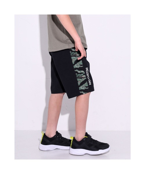 RAD CUSTOM（ラッドカスタム）の「RAD CUSTOM/サイド アニマル柄 ライン パンツ（その他パンツ・キッズ・ベージュ/ブラック・120/140/130/150/160）」の5枚目の写真