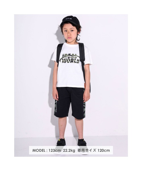 RAD CUSTOM（ラッドカスタム）の「RAD CUSTOM/サイド アニマル柄 ライン パンツ（その他パンツ・キッズ・ベージュ/ブラック・120/140/130/150/160）」の6枚目の写真