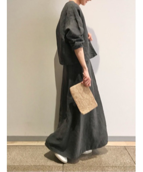 BEARDSLEY（ビアズリー）の「アンティーク風リネンスカート