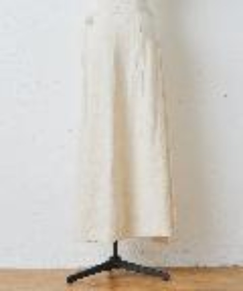 BEARDSLEY（ビアズリー）の「アンティーク風リネンスカート（スカート・レディース・グレー/アイボリー・FREE）」の18枚目の写真