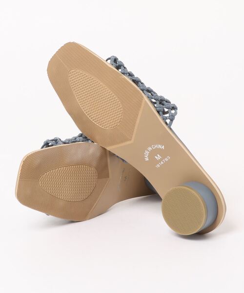 Lugnoncure（ルノンキュール）の「メッシュサンダル（サンダル・レディース・ブルー/オレンジ/オフホワイト・LARGE/MEDIUM）」の4枚目の写真