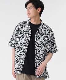 BACK NUMBER | 【BACK NUMBER】幾何学柄シャツ(シャツ/ブラウス)