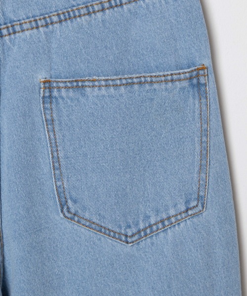 WEGO(ウィゴー)の「WEGO/クラッシュデニムストレートパンツ(デニムパンツ・レディース・ホワイト/ブラック/インディゴブルー/ライトインディゴブルー・SMALL/MEDIUM)」の12枚目の写真