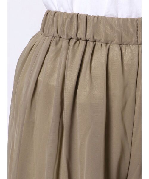 EVRIS(エヴリス)の「シアーワイドイージーパンツ(スラックス・レディース・ブラック/ベージュ/その他1/ブラウン・FREE)」の14枚目の写真