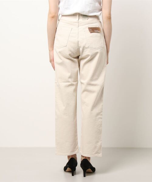 OUVRAGE CLASSE(ウヴラージュクラス)の「【YANUK/ヤヌーク】COLLEEN-color/ワイドテーパード(デニムパンツ・レディース・オフホワイト・MEDIUM/SMALL)」の3枚目の写真
