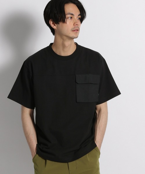 Needles 胸ポケットTシャツ 　美品 NUMERALS（ヌメラルズ）の「[NUMERALS]アウトドア胸ポケットT