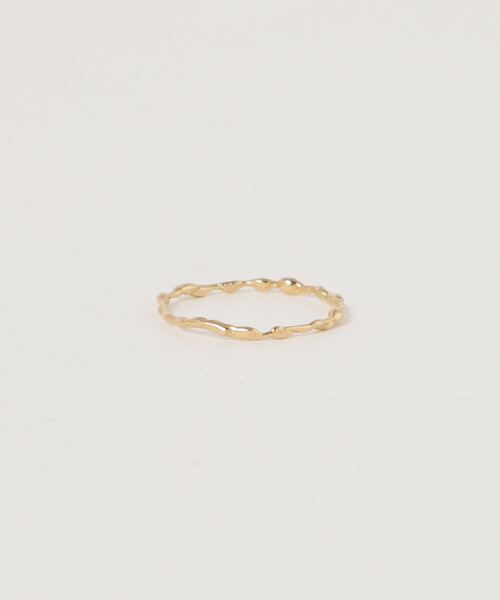 ombre bijoux（オンブルビジュー）の「【ombre bijoux/オンブル ビジュー】アンニュイリング(K18gp)（リング・レディース・ゴールド・#12/#9/#11/#13/#21/#7/#3/#17/#19/#15/#5）」の4枚目の写真