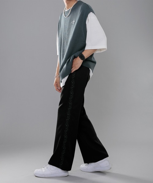 kutir(クティール)の「サイド刺繍パンツ(その他パンツ・メンズ・ブラック/ダークブルー/オレンジ・LARGE/MEDIUM/SMALL)」の8枚目の写真