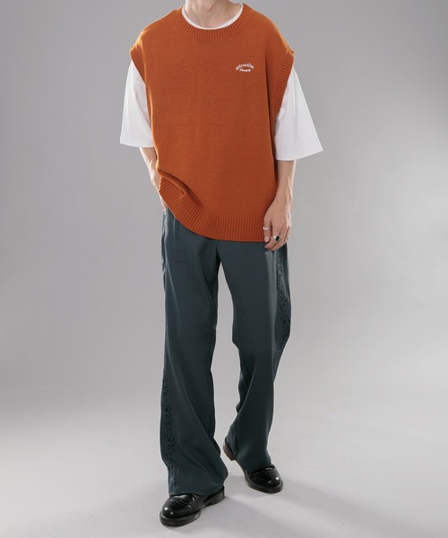 kutir(クティール)の「サイド刺繍パンツ(その他パンツ・メンズ・ブラック/ダークブルー/オレンジ・LARGE/MEDIUM/SMALL)」の16枚目の写真