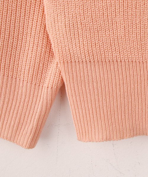 fd style（エフディ スタイル）の「【Chuzchuz】Vネックカーディガン（カーディガン/ボレロ・レディース・ネイビー/ピンク/イエロー/ライトベージュ・FREE）」の10枚目の写真