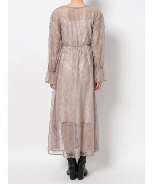 dazzlin（ダズリン）の「レースガウン2WAYワンピース（ワンピース・レディース・ブラック/ブラウン/オフホワイト・FREE）」の15枚目の写真