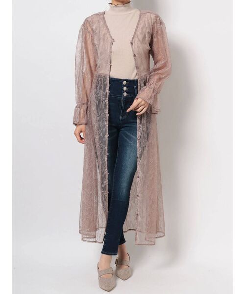 dazzlin（ダズリン）の「レースガウン2WAYワンピース（ワンピース・レディース・ブラック/ブラウン/オフホワイト・FREE）」の20枚目の写真