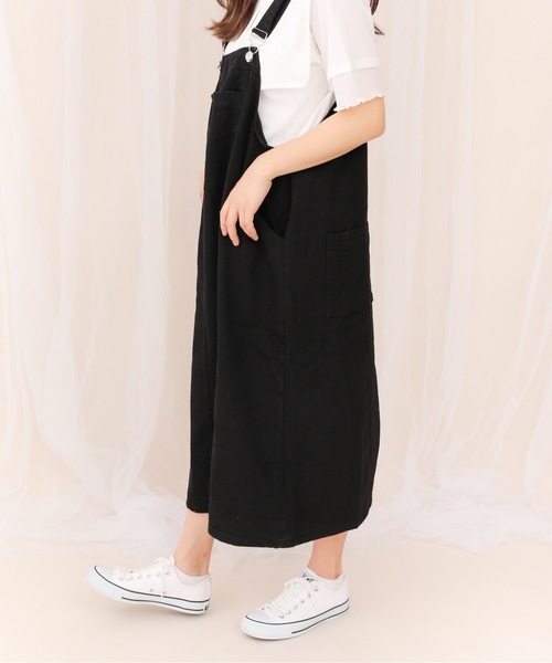 sakishimatokyo（サキシマトーキョー）の「デニムジャンスカ（スカート・レディース・ブルー/ブラック・FREE）」の3枚目の写真