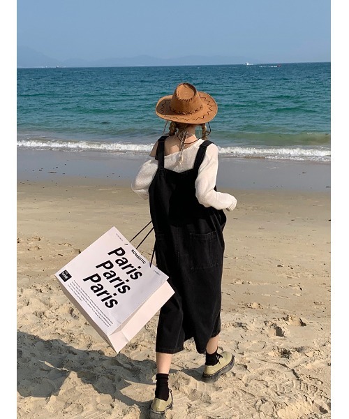 sakishimatokyo（サキシマトーキョー）の「デニムジャンスカ（スカート・レディース・ブルー/ブラック・FREE）」の7枚目の写真