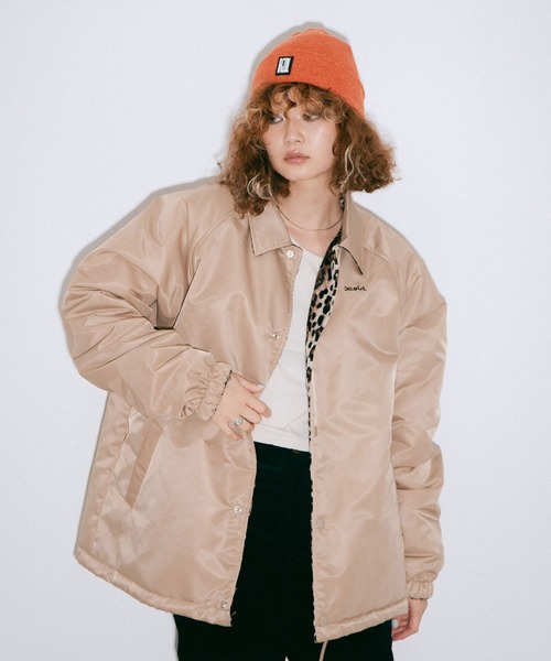 X-girl(エックスガール)の「MELANGE KNIT CAP(ニットキャップ/ビーニー・レディース・ホワイト/ブラック/オレンジ/ブルー・ONE SIZE)」の16枚目の写真