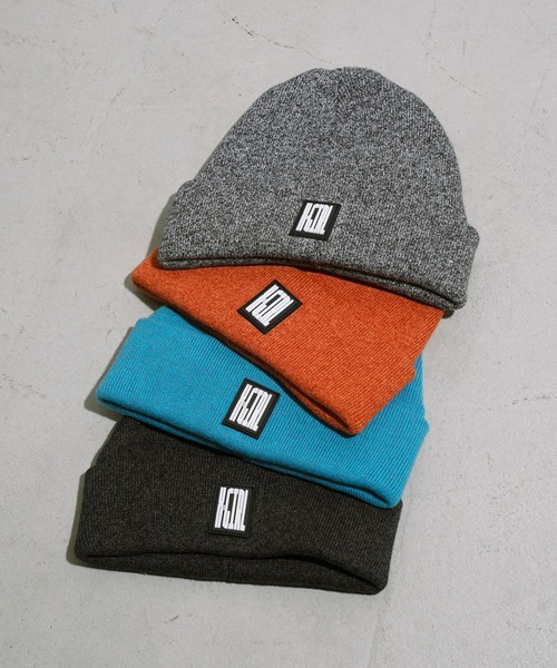 X-girl(エックスガール)の「MELANGE KNIT CAP(ニットキャップ/ビーニー・レディース・ホワイト/ブラック/オレンジ/ブルー・ONE SIZE)」の18枚目の写真