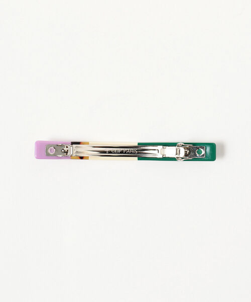 Ray BEAMS（レイビームス）の「Ray BEAMS / 配色ライン バレッタ（バレッタ/ヘアクリップ・レディース・その他/その他1・ONE SIZE）」の3枚目の写真