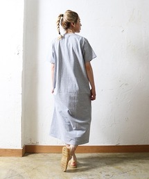 Goodwear(Since1983) | S/S POCKET ONEPIECE LONG / ショートスリーブポケット　ワンピース　ロング     SALE(ワンピース)