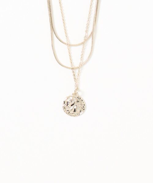 archives（アルシーヴ）の「コイン連付ネックレス（ネックレス・レディース・シルバー/ゴールド・FREE）」の2枚目の写真