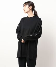 ANDGEEBEE | 【UNISEX】ロゴスリーブロンT(Tシャツ/カットソー)