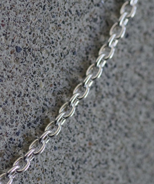 Taaii（ターイ）の「Taaii : SILVER 925 AZUKI CHAIN SHORT NECKLACE / シルバー925 アズキチェーンショートネックレス（ネックレス・レディース・シルバー/ゴールド・FREE）」の7枚目の写真