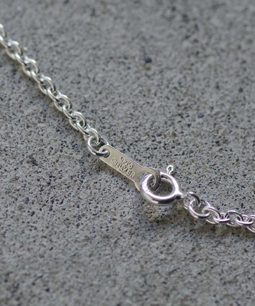 Taaii（ターイ）の「Taaii : SILVER 925 AZUKI CHAIN SHORT NECKLACE / シルバー925 アズキチェーンショートネックレス（ネックレス・レディース・シルバー/ゴールド・FREE）」の8枚目の写真