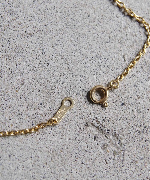 Taaii（ターイ）の「Taaii : SILVER 925 AZUKI CHAIN SHORT NECKLACE / シルバー925 アズキチェーンショートネックレス（ネックレス・レディース・シルバー/ゴールド・FREE）」の11枚目の写真