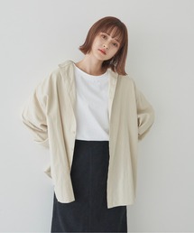 flaner | ルーズバンドカラーシャツ(シャツ/ブラウス)