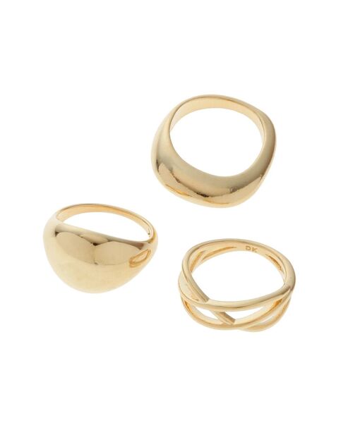 EVRIS（エヴリス）の「PLUMP 3PCS リング（リング・レディース・シルバー/ゴールド・FREE）」の9枚目の写真