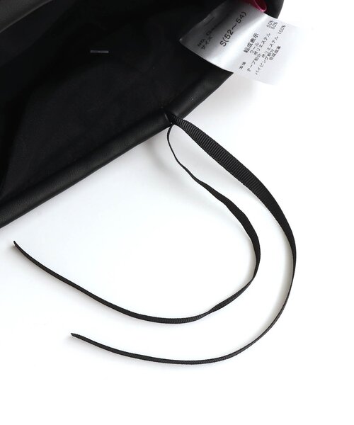 algy（アルジー）の「ハートバックルベレー（ハンチング/ベレー帽・キッズ・チェック/ベージュ/エンジ・MEDIUM/SMALL）」の14枚目の写真