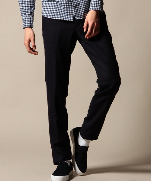 BEAUTY&YOUTH UNITED ARROWS（ビューティーアンドユースユナイテッドアローズ）の「BY ストレッチ フラノ スリム パンツ ◆（その他パンツ・メンズ・ネイビー/グレー/ダークグレー・SMALL/LARGE/X-LARGE/MEDIUM）」の3枚目の写真