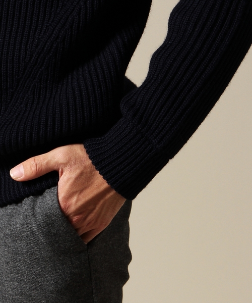 BEAUTY&YOUTH UNITED ARROWS（ビューティーアンドユースユナイテッドアローズ）の「BY ストレッチ フラノ スリム パンツ ◆（その他パンツ・メンズ・ネイビー/グレー/ダークグレー・SMALL/LARGE/X-LARGE/MEDIUM）」の8枚目の写真