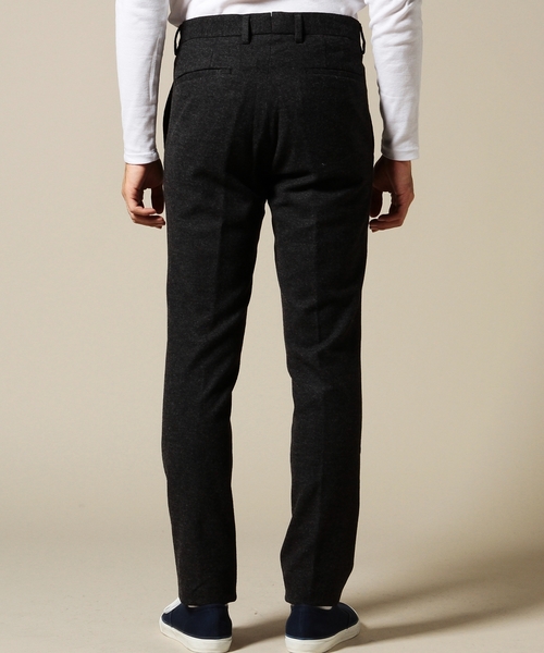 BEAUTY&YOUTH UNITED ARROWS（ビューティーアンドユースユナイテッドアローズ）の「BY ストレッチ フラノ スリム パンツ ◆（その他パンツ・メンズ・ネイビー/グレー/ダークグレー・SMALL/LARGE/X-LARGE/MEDIUM）」の13枚目の写真