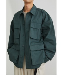 STYLEMIXER | ビッグシルエットミリタリーブルゾン(その他トップス)