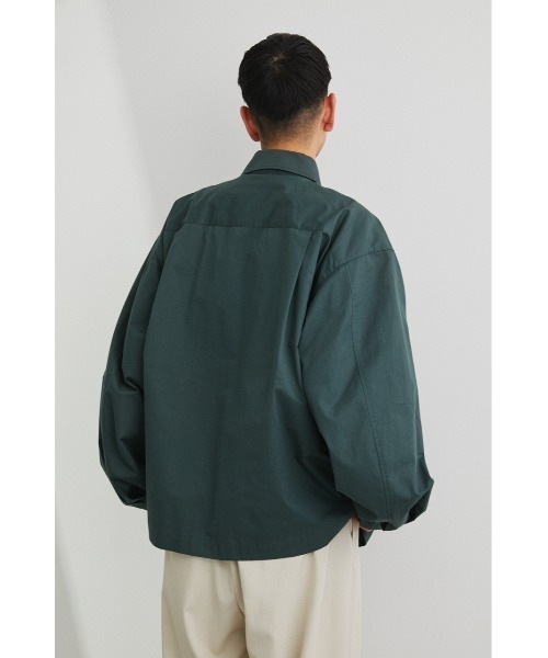 STYLEMIXER（スタイルミキサー）の「ビッグシルエットミリタリーブルゾン（その他トップス・メンズ・ダークグリーン・2）」の8枚目の写真