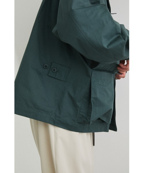 STYLEMIXER（スタイルミキサー）の「ビッグシルエットミリタリーブルゾン（その他トップス・メンズ・ダークグリーン・2）」の5枚目の写真