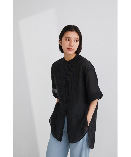 スタイルミキサー ピンタックロングシャツ STYLEMIXER（スタイルミキサー）の「ﾋﾟﾝﾀｯｸｼｱｰｼｬﾂ（シャツ