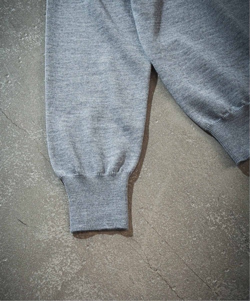 Gran Sasso（グランサッソ）の「【GRANSASSO / グランサッソ】別注 12ゲージ モックネック ニット（ニット/セーター・メンズ・ライトグレー/ブラック/ベージュ/ネイビー/ブラウン系その他/ブルー系その他・SMALL/MEDIUM/LARGE）」の7枚目の写真