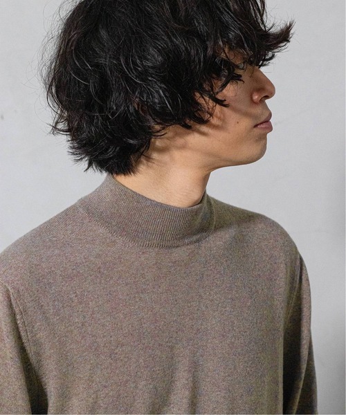 Gran Sasso（グランサッソ）の「【GRANSASSO / グランサッソ】別注 12ゲージ モックネック ニット（ニット/セーター・メンズ・ライトグレー/ブラック/ベージュ/ネイビー/ブラウン系その他/ブルー系その他・SMALL/MEDIUM/LARGE）」の17枚目の写真