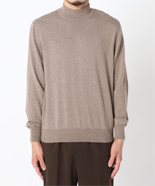 Gran Sasso（グランサッソ）の「【GRANSASSO / グランサッソ】別注 12ゲージ モックネック ニット（ニット/セーター・メンズ・ライトグレー/ブラック/ベージュ/ネイビー/ブラウン系その他/ブルー系その他・SMALL/MEDIUM/LARGE）」の14枚目の写真