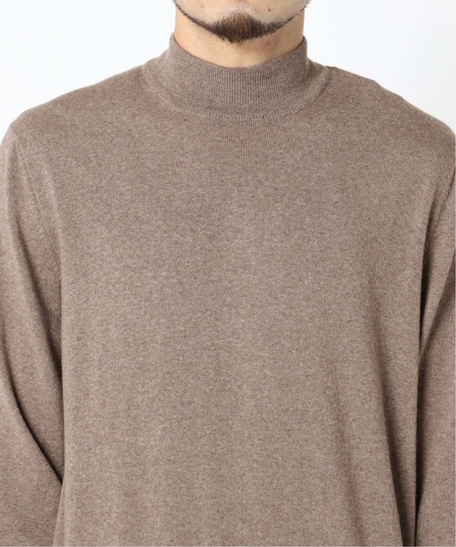 Gran Sasso（グランサッソ）の「【GRANSASSO / グランサッソ】別注 12ゲージ モックネック ニット（ニット/セーター・メンズ・ライトグレー/ブラック/ベージュ/ネイビー/ブラウン系その他/ブルー系その他・SMALL/MEDIUM/LARGE）」の15枚目の写真