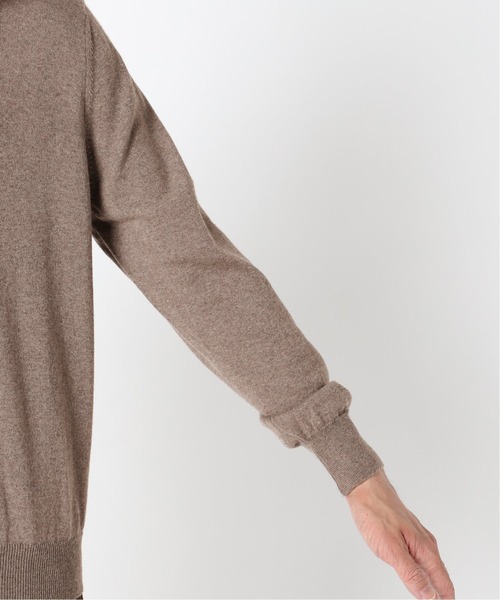 Gran Sasso（グランサッソ）の「【GRANSASSO / グランサッソ】別注 12ゲージ モックネック ニット（ニット/セーター・メンズ・ライトグレー/ブラック/ベージュ/ネイビー/ブラウン系その他/ブルー系その他・SMALL/MEDIUM/LARGE）」の8枚目の写真