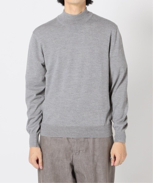 Gran Sasso（グランサッソ）の「【GRANSASSO / グランサッソ】別注 12ゲージ モックネック ニット（ニット/セーター・メンズ・ライトグレー/ブラック/ベージュ/ネイビー/ブラウン系その他/ブルー系その他・SMALL/MEDIUM/LARGE）」の16枚目の写真