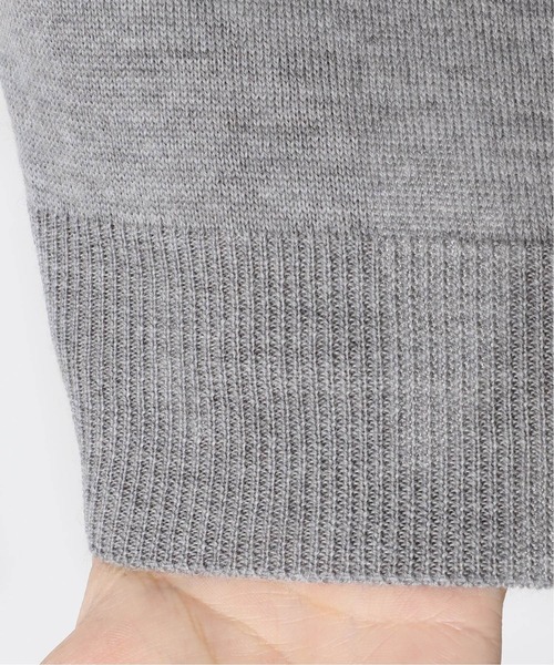 Gran Sasso（グランサッソ）の「【GRANSASSO / グランサッソ】別注 12ゲージ モックネック ニット（ニット/セーター・メンズ・ライトグレー/ブラック/ベージュ/ネイビー/ブラウン系その他/ブルー系その他・SMALL/MEDIUM/LARGE）」の9枚目の写真